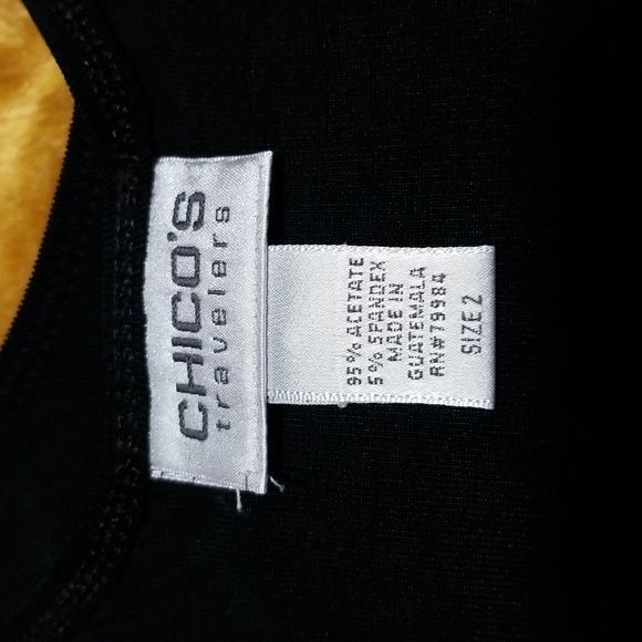 Ladies Chico's Tank size 2 - Picture 3 of 3